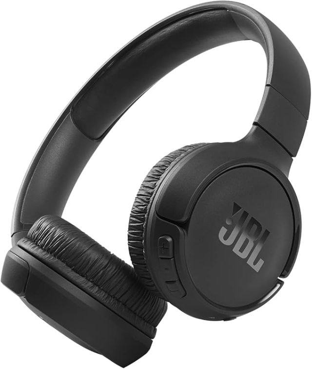 Tune 510Bt Wireless On-Ear Headphones - Pure Bass - 40H Battery - Speed Charge - Fast Usb Type-C - Foldable Black