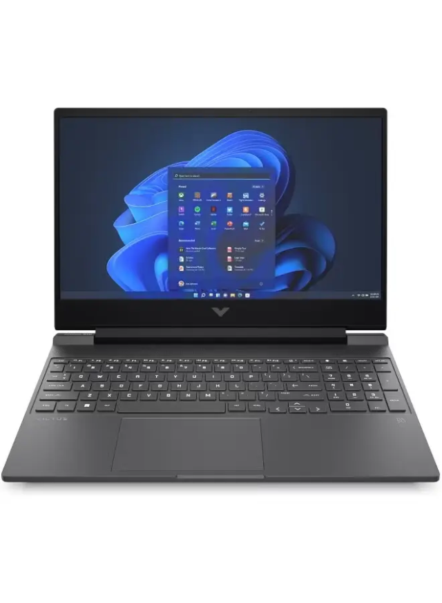 Victus Laptop With 15.6-Inch Full HD Display,Core i5-13420H Processor/64GB RAM/1TB SSD/6GB NVIDIA RTX 3050 Graphics/Windows 11 Home English/Arabic Mica Silver