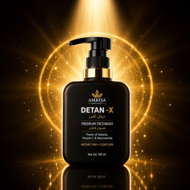Detan-X Facewash ||  Brightening and deep-cleansing face wash || To remove dirt, oil, sunscreen and surface impurities while helping improve dull or tanned-looking skin || 100 ml