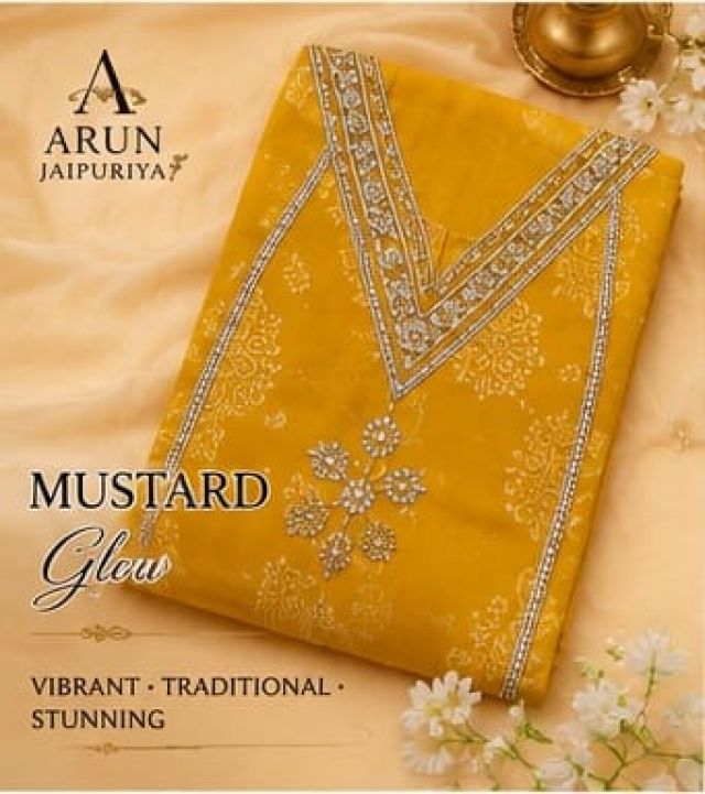 Yellow Mustard Suit Set