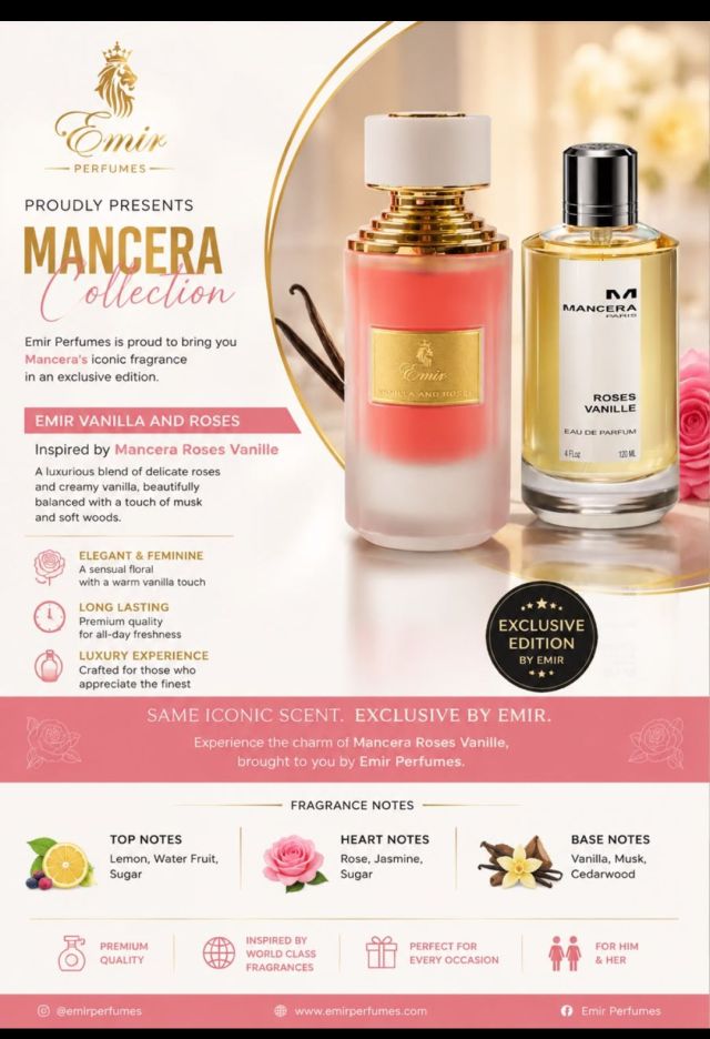 Emir Perfumes – Premium Fragrance Collection