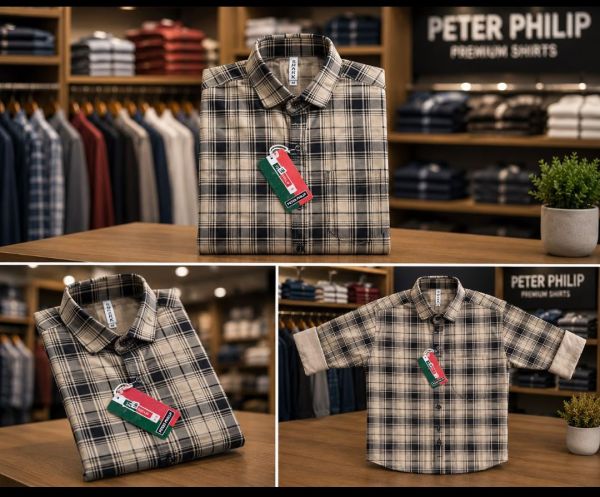 Men’s Premium Checkered Casual Shirt